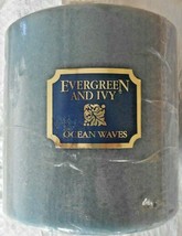 New Evergreen and Ivy OCEAN WAVES 3 Wick 6x6 Pillar Candle-Factory Sealed USA - £31.59 GBP