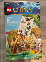 Lego Legends of Chima 12 Pcs, Sticker and Accessory Set *Sealed/NEW* fff1 - $168.99 MXN