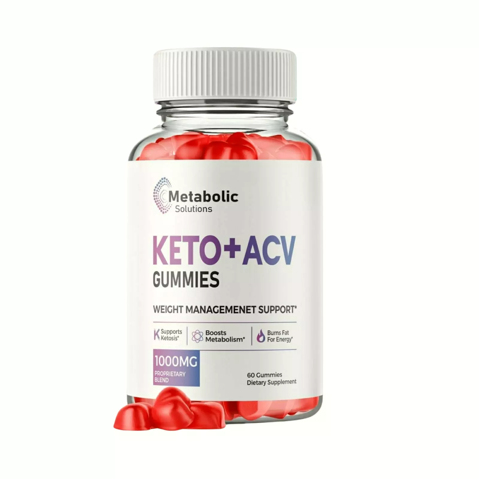 Metabolic Solutions Keto ACV Gummies - $30.95
