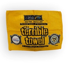 Pittsburgh Terrible Towel Winter Classic Hockey 2011 Heinz Penguins Capitals - £15.56 GBP
