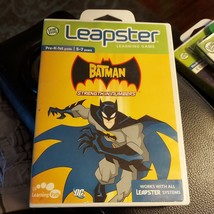 LeapFrog Leapster Batman Learning Game Pre-K 1st Grade 5-7 Yrs with Cart... - $3.33