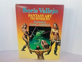 Boris Vallejo Fantasy Art Techniques Book 1985 Nude Naked Conan Warrior Dragons - £51.42 GBP