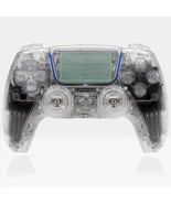 Triple Clear Killscreen x Sony DualSense PS5 Custom Controller Clicky RG... - $219.29 CAD+