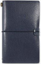 Voyager Refillable Notebook - Midnight Blue (Traveler&#39;s Journal, Planner... - £9.49 GBP