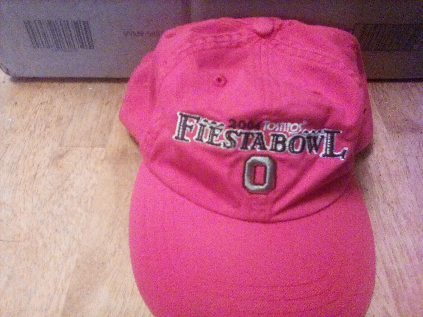 Primary image for Nike Ohio State 2004 Tostitos Fiesta Bowl Baseball Cap Hat Red One Size Strap