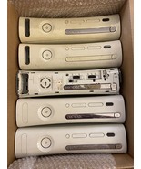 5 Microsoft XBOX 360 SYSTEM/CONSOLE LOT-- BROKEN - PARTS/AS-IS - £40.88 GBP