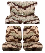 Fits 1980 to 1988 Ford Bronco II Front buckets and 50/50 Rear bench  sea... - $149.59