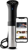 Sous Vide Precision Cooker (Wifi), 1000 Watts, Black And Silver Anova, Us00. - £109.45 GBP