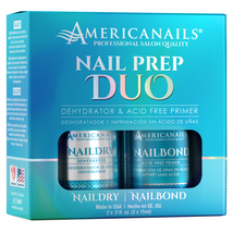 Americanails Nail Prep Duo | NailDry + NailBond .5oz - $35.00