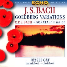 Goldberg Variations Bmv 988: Cpe Bach: Sonata In F [Audio Cd] Bach Johann Sebast - £6.32 GBP