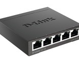 D-Link Ethernet Switch, 5 Port Gigabit Unmanaged Metal Desktop Plug and ... - £32.44 GBP