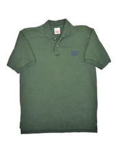 Vintage Wilson Polo Shirt Mens L Green Short Sleeve Tennis 100% Cotton Sports - £11.13 GBP