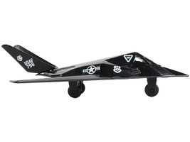 Lockheed F-117 Nighthawk Stealth Aircraft Black &quot;United States Air Force&quot; with R - £18.42 GBP