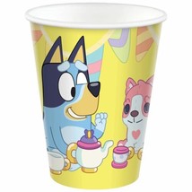 Bluey Cups 8 ct Hot Cold Paper 9 oz Dog Puppy - £3.94 GBP