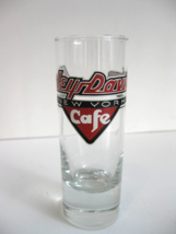 HARLEY DAVIDSON NEW YORK CAFE 4&quot; Tall Shot Glass Shooter Souvenir Glass - $7.99