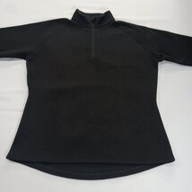 Cabela's Women's Black 1/4 Zip Long Sleeve Pullover Fleece Sweatshirt Size L Reg image 11