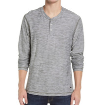 Rodd &amp; Gunn Men&#39;s Long Sleeve Claremont Pullover Pinstripe Henley Tee Shirt Sage - £35.27 GBP+