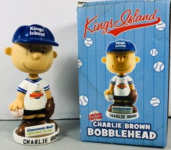 Peanuts Charlie Brown Kings Island Bobblehead HTF RARE Limited Edition - £15.49 GBP
