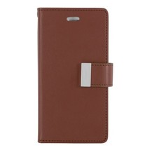 Goospery Rich Diary Leather Wallet Case Cover For Samsung S10e Brown - £5.40 GBP