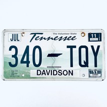 2011 United States Tennessee Davidson County Passenger License Plate 340 TQY - £13.28 GBP