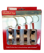 The Original Mantle Clips, Stocking Holders, Lights, Garland  #MC0404 SI... - £7.81 GBP