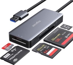 CF Card Reader USB 3.0 to Compact Flash Memory Card Reader Adapter 5Gbps... - £27.53 GBP