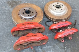 Mercedes CLS63 W219 Front & Rear AMG Brembo 6&4 Piston Brake Calipers & Rotors