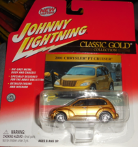 2002 Johnny Lightning Classic Gold 2001 Chrysler PT Cruiser Mint On Card - £2.35 GBP