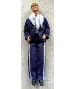 VTG Ken Doll Purple Tuxedo Suit Jacket Pants Shirt Shoes Barbie Vintage ... - £12.52 GBP