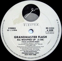Grandmaster Flash ‎– All Wrapped Up 12&quot; Vinyl  Maxi 1987 - £5.29 GBP