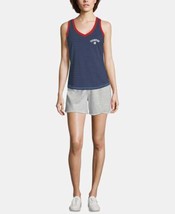 Champion Womens Heritage Cotton V neck Tank Top Size:Large Color:Imperial Indigo - £26.30 GBP