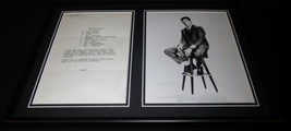 Jerry Lewis Framed 12x18 Vintage Vinegar Cake Recipe &amp; Photo Display - £77.76 GBP