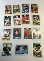 Vintage Topps Football Card Lot 1988 Tom Rathman Neil Lomax New Lot Of 15 - £1.48 GBP