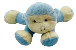 Dakin Blue Monkey Rattle Plush Baby Stuffed Animal 6 inch - $14.01