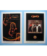 JOURNEY NEAL SCHON 1980 Mini-Poster Photo Stickers 2 Different near MINT - £7.97 GBP