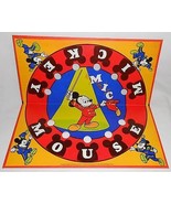 1976 The Mickey Mouse Game GAME BOARD Parker Brothers  - $20.35 CAD
