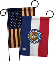 Missouri - Impressions Decorative USA Vintage - Applique Garden Flags Pack - GP1 - £24.69 GBP