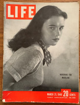 Life Magazine March 21, 1949 Wardrobe for Madeline - £7.83 GBP