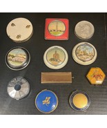 11 Vintage Makeup Blush Compacts Elgin American Houbigant More - $1,282.96 MXN