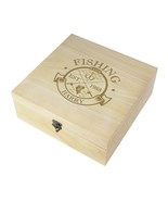Personalised Fishing Club Wooden Keepsake Box - $33.36