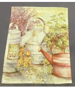 Kathleen Parr McKenna Garden Flag Watercolor Artist Yard Flower Classroo... - £7.78 GBP
