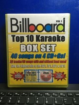 Billboard Top 40 Karaoke - Vol. 1-Billboard Top 40 Karaoke Box Set CDs NEW! - £19.77 GBP