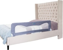 Totcraft Universal Baby &amp; Children Bed Rail For Box Spring Grey (35.5L19.5H) - £75.30 GBP