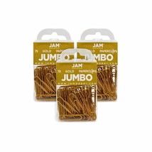 Jumbo Smooth Paper Clip Gold 3/Pack () - $39.99