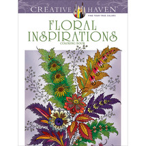 Dover Publications-Creative Haven: Floral Inspirations - £13.45 GBP