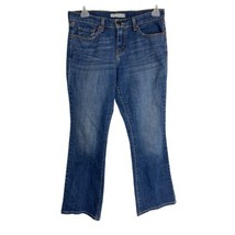 Levis 515 Womens Jeans Size 8 Short Bootcut medium wash flap pockets distressed - £16.84 GBP