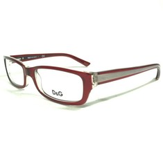 Dolce &amp; Gabbana Eyeglasses Frames D&amp;G1167 973 Clear Red Gray 53-16-140 - £73.28 GBP