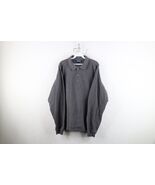 Vtg 90s Lands End Mens XL Faded Heavyweight Cotton Weave Long Sleeve Pol... - $1,094.83 MXN