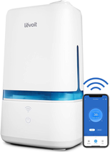 LEVOIT Humidifier 4L Ultrasonic Smart Wi-Fi Cool Mist Essential Oils Diffuser  - £61.56 GBP