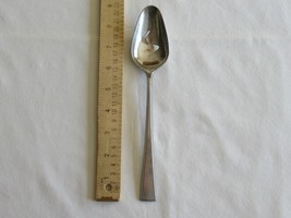 Pierced Serving Spoon 8.8&quot; &quot;Vintage&quot; Towle Silver [TWSVIN] Stainless Japan - $9.49